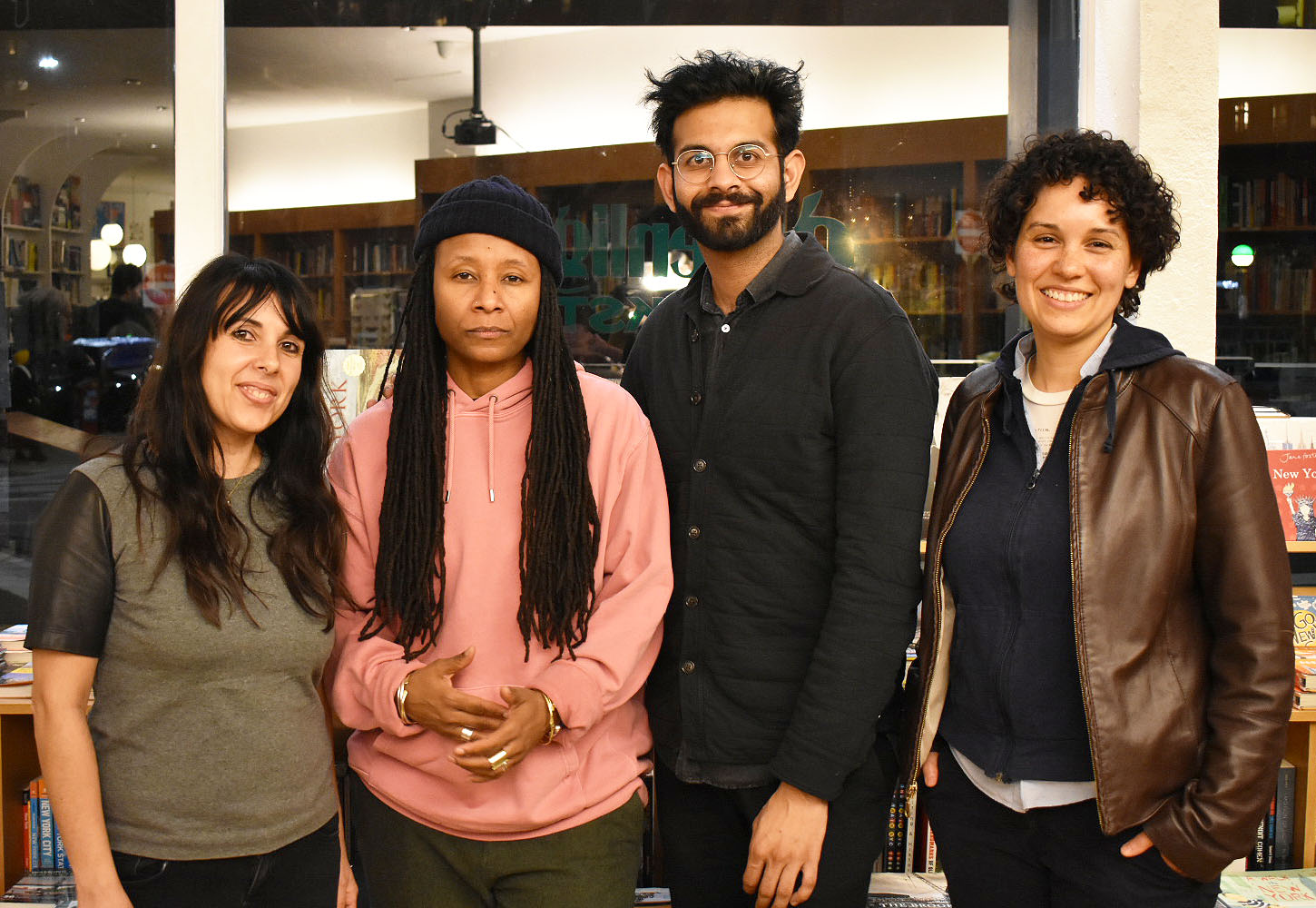 Face Out 2018 Emerging Writers: Youmna Chlala, T'ai Freedom Ford, Shiv Kotecha, and Zahra Patterson