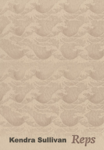 Cover of Reps by Kendra Sullivan, featuring a beige illustration of repeating waves.