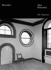 Cover of Hereafter by Alan Felsenthal, featuring the corner of a house with round and arched windows.