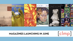 Featured Image with text Magazines Launching in June, and several magazine covers.
