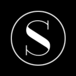 Black S logo of Sheila-Na-Gig